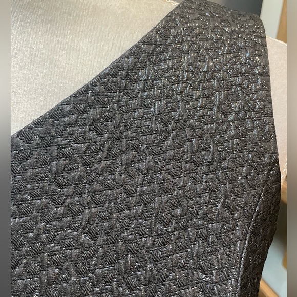 Monique Lhuillier one shoulder high low formal dress - Picture 4 of 10